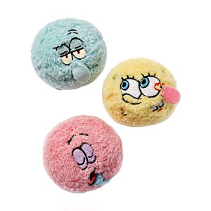 Hoopet SpongeBob SquarePants co-branded cat toy plush bell spherical sounding pet dog doll