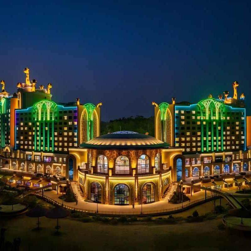 清远长隆度假假区 长隆长颈鹿城堡酒店2天1晚自由行+双人无限次森林王国门票