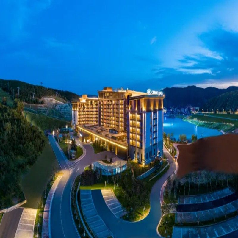 元旦寒假春节套餐 崇礼自由行1-5日 崇礼翠云山皇冠假日度假酒店1晚2日 可选其他酒店