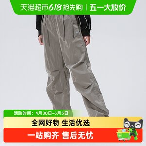 
MLB women's woven trousers, breathable and comfortable overalls, fashionable and simple casual pants, outdoor commuting sweatpants