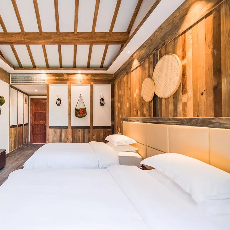 畅约|【景区内住宿】林森客栈+双人茅山森林世界无限次+景交+双早