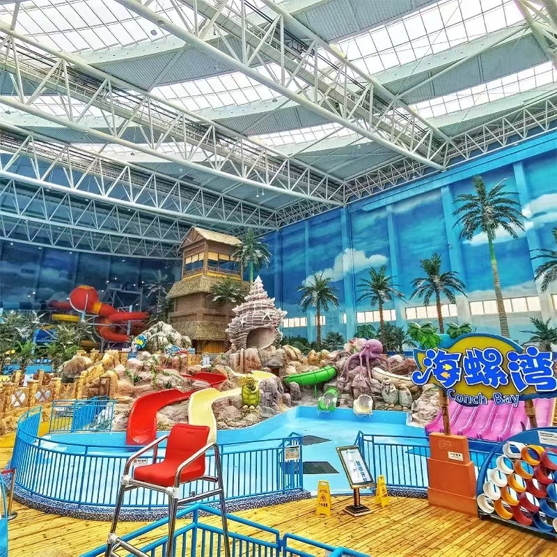 周末不加价青岛融创施柏阁酒店含早+晚餐/乐园