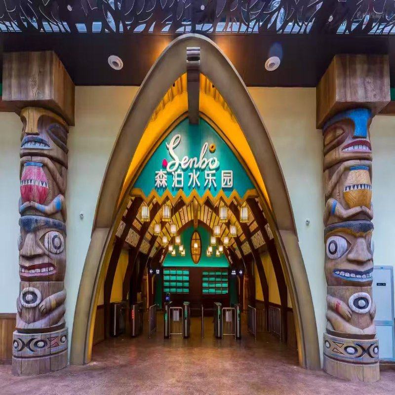 2天1晚杭州开元森泊度假酒店 高级房含双早+双园门票二选一