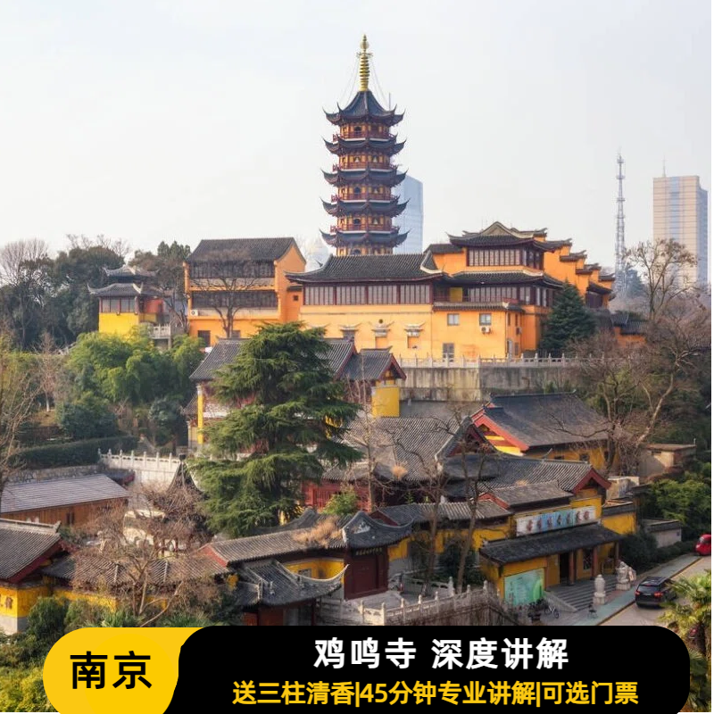 【当天可约】南京鸡鸣寺|精品团|含耳麦2H专业讲解|私家团1对1 - 定制游预订