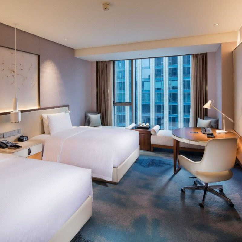 泉州泉商希尔顿酒店3天2晚丨江景房(双床) 双早丨戏鲤茶楼门票