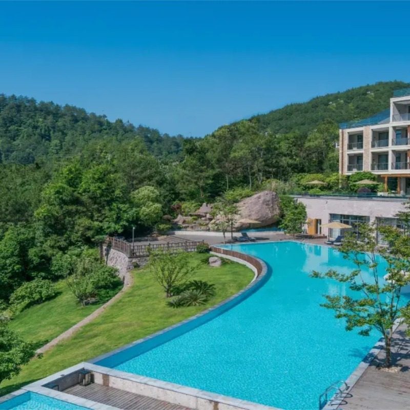 千岛湖返里度假酒店1晚享五谷温汤+湖畔健身+十二星座儿童乐园