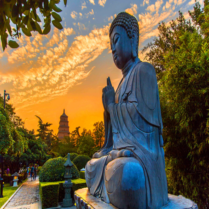 【2-8人精品讲解团】西安大雁塔.大慈恩寺大门票+精品讲解团 - 定制游预订