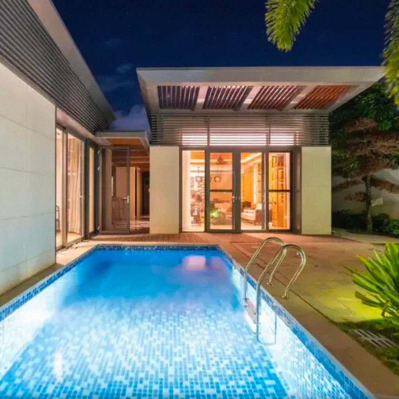 【乐享】三亚海棠湾海洋之星海景度假酒店五居室奢华泳池别墅三天两晚+海昌梦幻不夜城 - 定制游预订