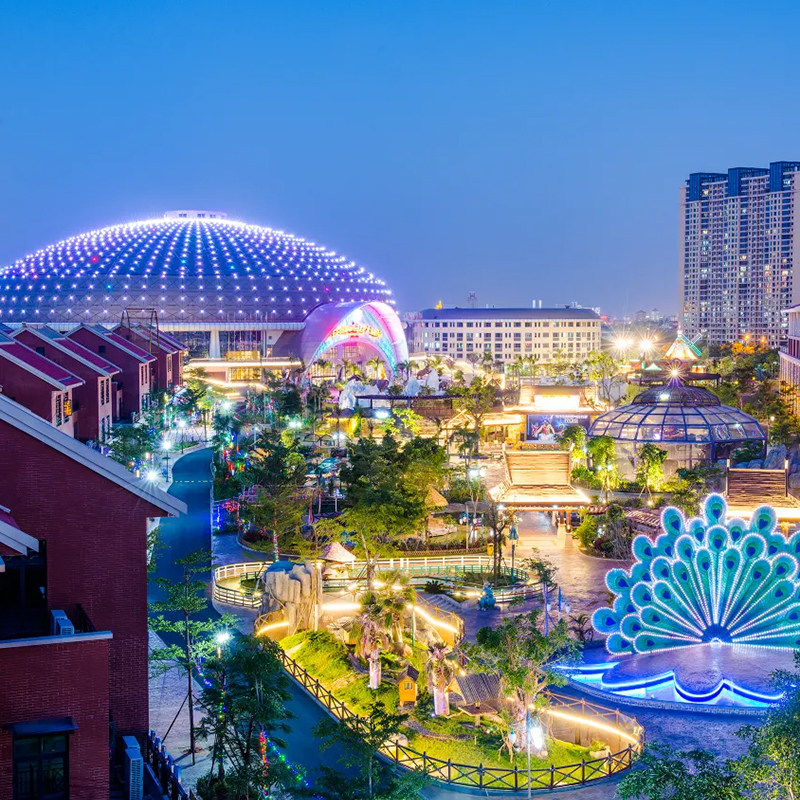 亲子双十一3天2晚 厦门灵玲大酒店 主题城景大/双床 3早丨动物王国+大马戏 2大1小 - 定制游预订