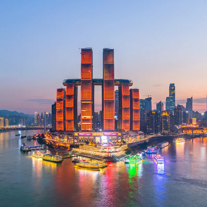 重庆市内一日游磁器口/李子坝/洪崖洞/轮渡/长江索道/2-8人小团