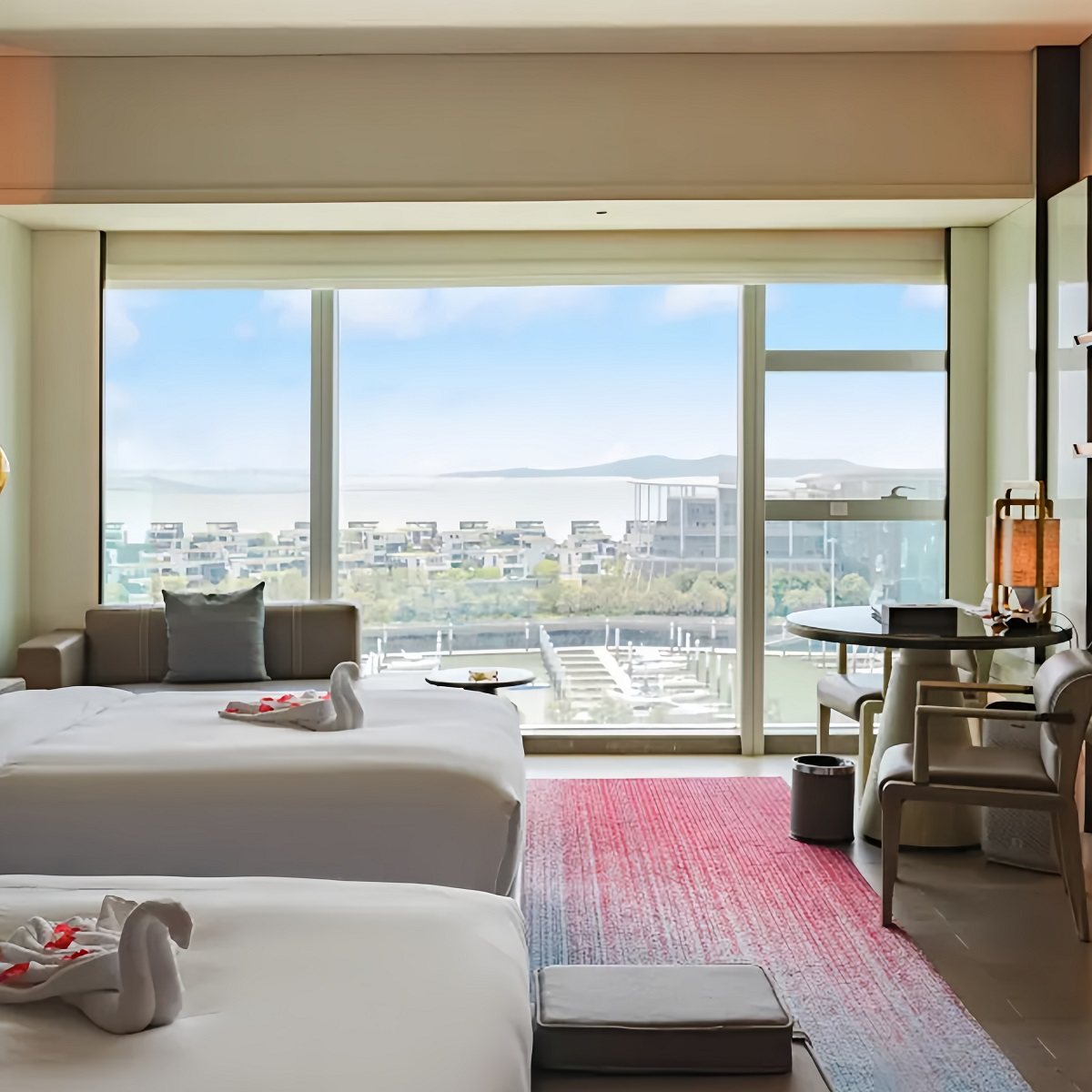 厦门天元酒店2天1晚丨商务海景双床房 双早丨鼓浪屿船票2张