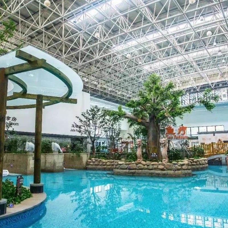 镇江圌山温泉度假区1晚+双早+双人圌山露天温泉