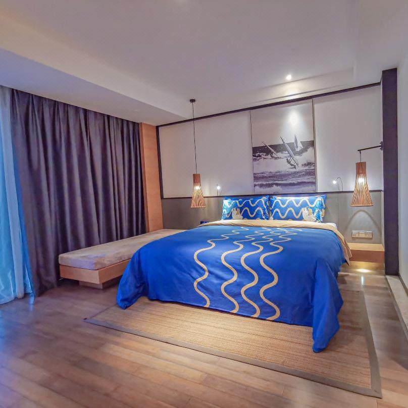 深圳阿普萨拉斯酒店 豪华海景大床房2天1晚+深圳大梅沙湾游艇会1小时游艇体验