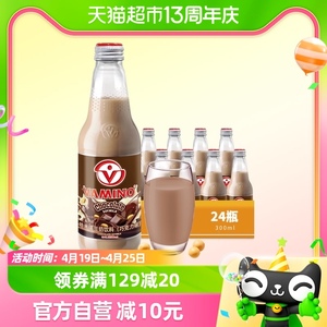【泰国哇米诺】巧克力味豆奶300ml*24瓶