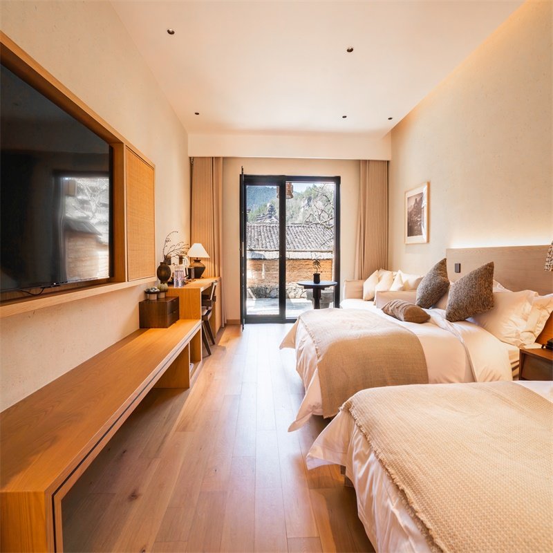 望仙谷仰仙村 琉璃大/双床房+1间1晚+门票2张+双早