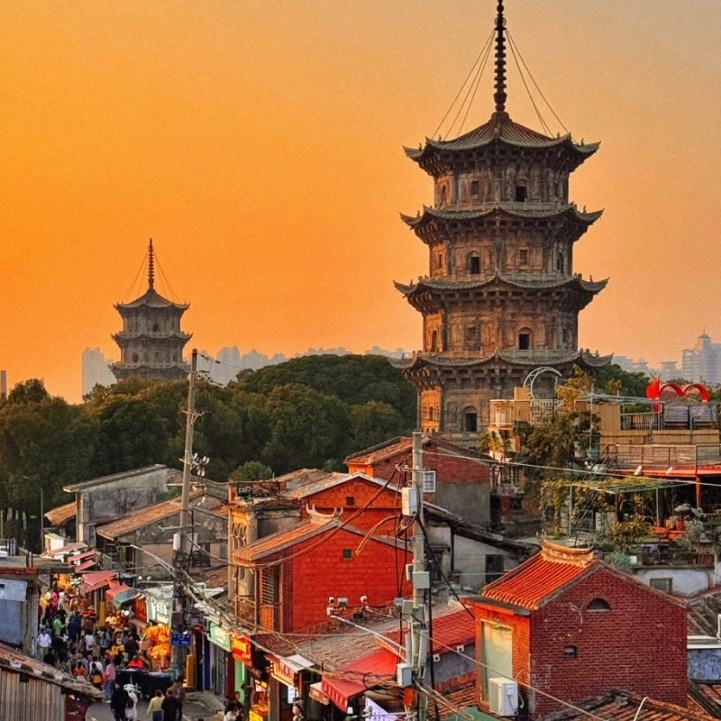 【乐享】泉州西街古城巷遇酒店 亲子双床房四天三晚+开元寺+西街