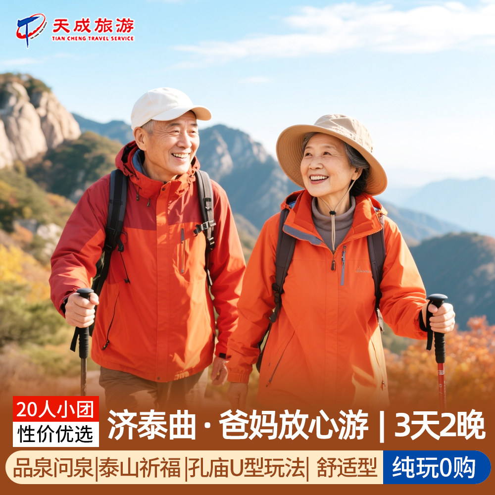 导游精讲团|20人封顶|山东旅游济南趵突泉泰山日出曲阜三孔3天2晚 - 定制游预订