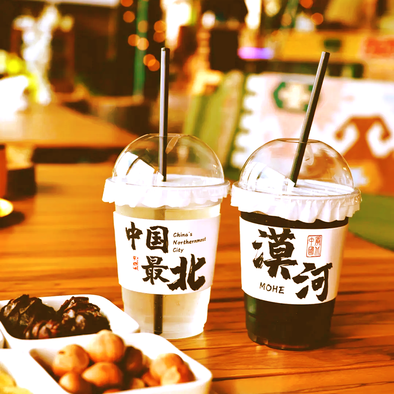 8人拼小团 东北哈尔滨漠河圣诞村北极村白桦林鄂温克驯鹿园6天5晚