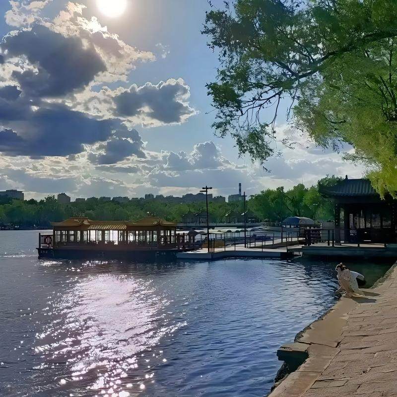 杭州西湖桔子水晶酒店住宿+灵隐飞来峰景区+三潭印月游船登岛成人门票