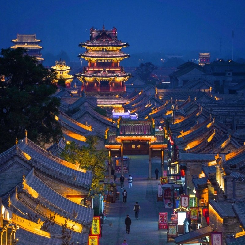 【2人】山西临汾壶口瀑布+小西天+太原动物园+晋祠+轻奢酒店自由行