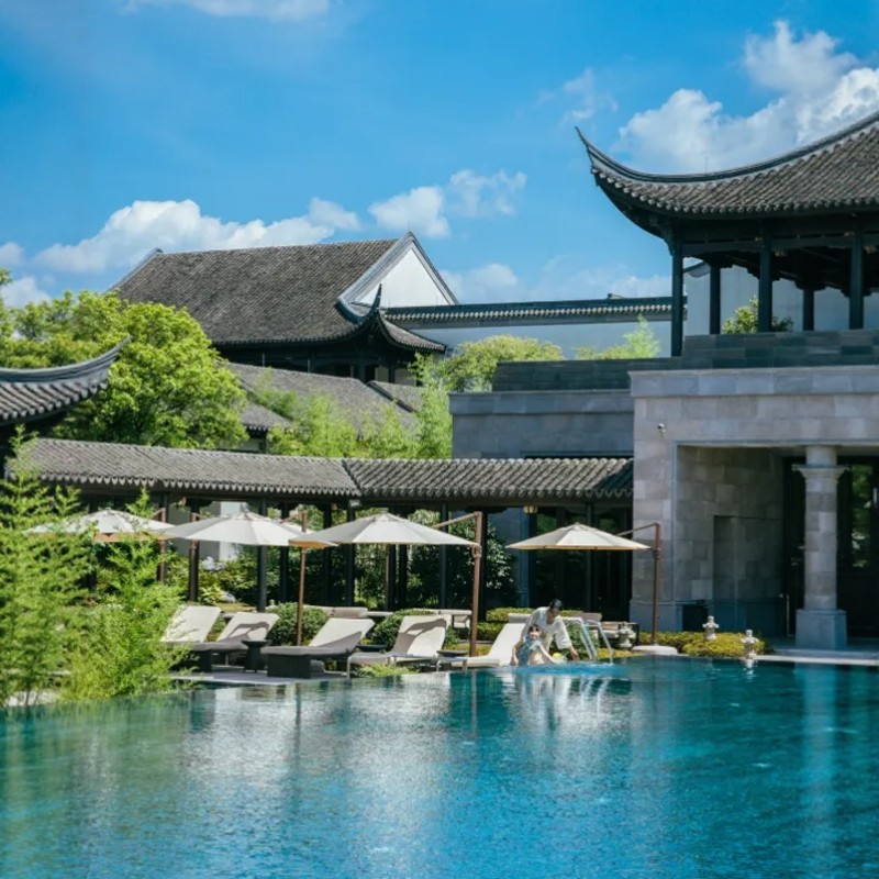 【安吉悦榕庄】3天2晚湖州园景房| 旅拍+汉服体验+大竹海景区