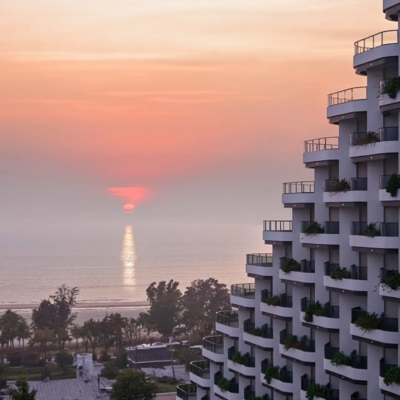 【万豪奢享,宿海景】5晚北海万豪度假酒店+海景房|旅拍、乐园+红树林赶海等