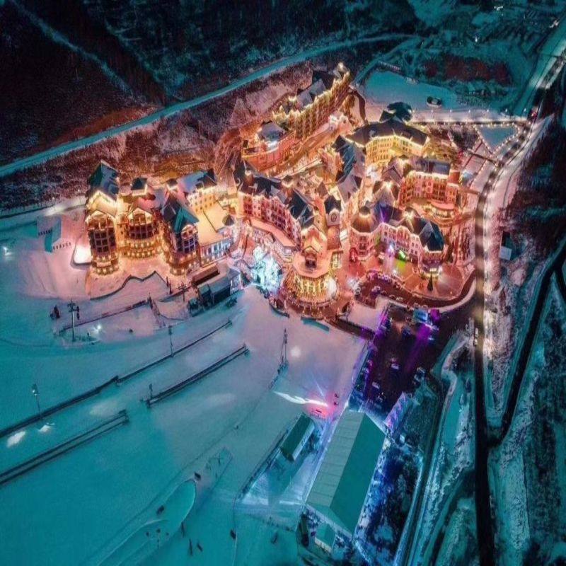 太舞滑雪小镇帕思顿酒店 1住1滑双人套餐(早+温泉+雪票+代金券)