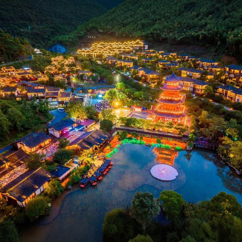 中秋国庆|葛仙村3天2晚自由行|葛仙村洗心院度假别墅酒店+葛仙村门票+观光车+仙谷漂流