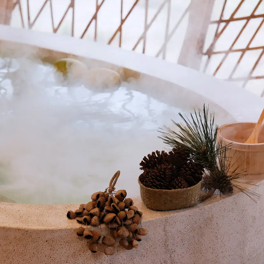 【周五不加价】安吉九亩松风帐篷酒店1晚含早+温汤+骑 马篝火手工旅拍