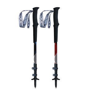 
Trailblazer ultra-light carbon hiking pole, three-section carbon fiber telescopic cane, outer lock hiking crutch outdoor equipment