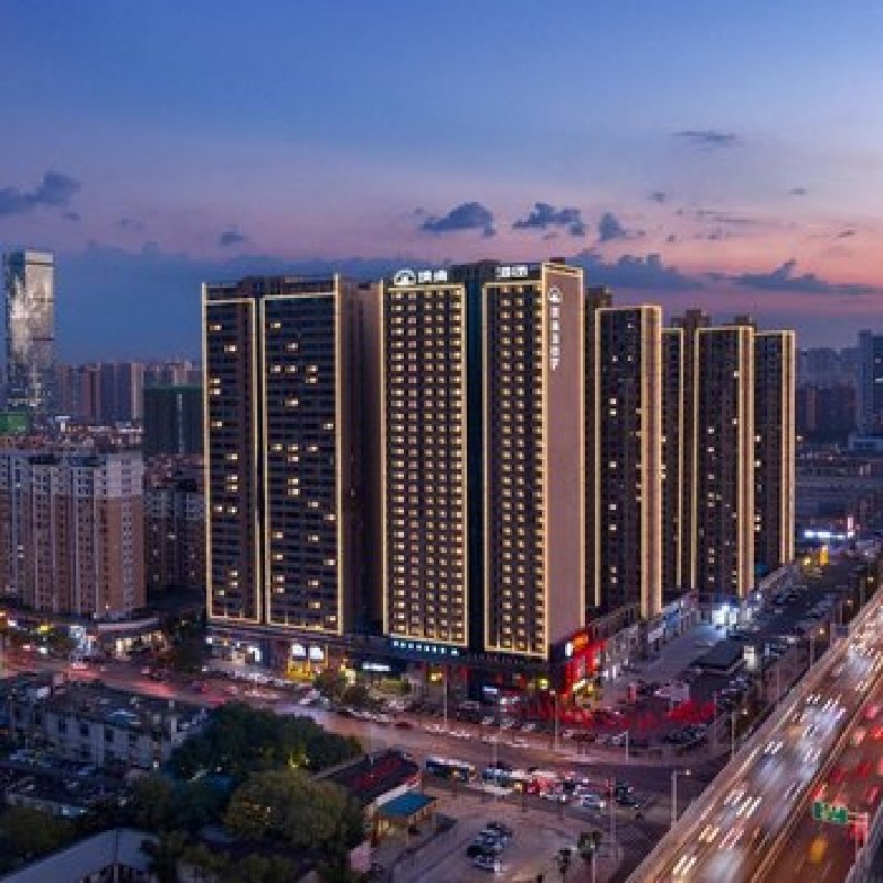 D1天1晚长沙璞境酒店自由行+杜甫江阁门票单人酒景套餐