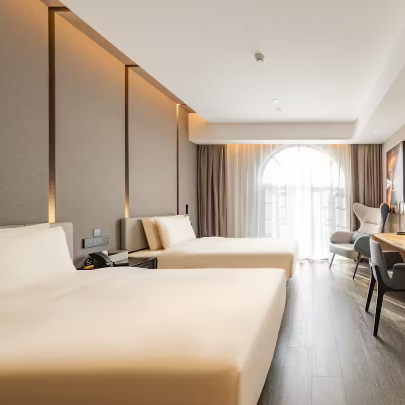 上海自由行 上海浦东机场川沙地铁站亚朵酒店3天2晚+双早 外滩 可选其它酒店