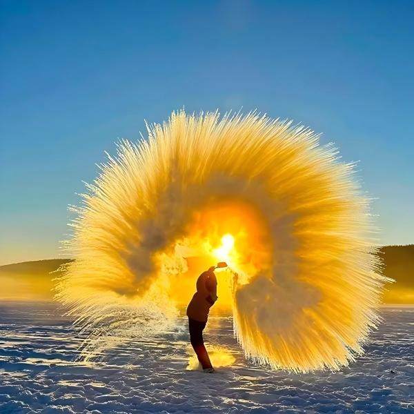 【冰雪喜来登】哈尔滨雪乡亚布力6天5晚跟团滑雪泼水成冰含机票