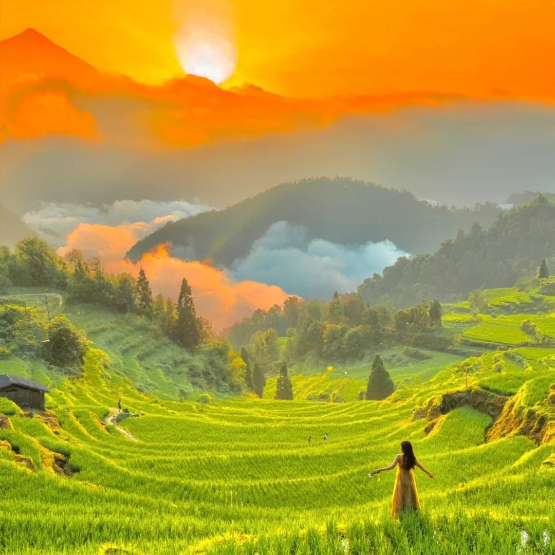 云逸的院子别墅(云和梯田景区店)住宿+云和梯田景区成人门票 - 定制游预订