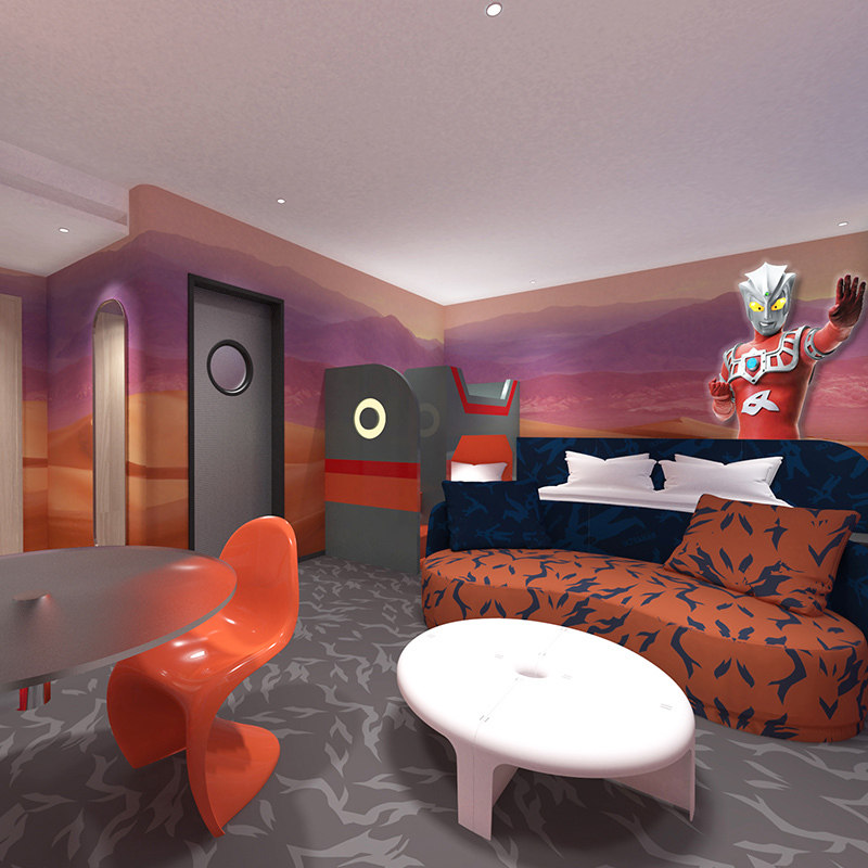 上海海昌奥特曼主题酒店+早餐+2日无限次海昌海洋公园门票