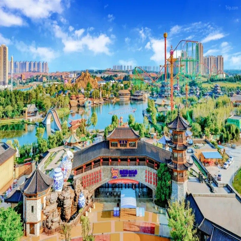 江西南昌融创施柏阁酒店3天2晚 融创文化旅游城 九龙湖 融创冰雪世界