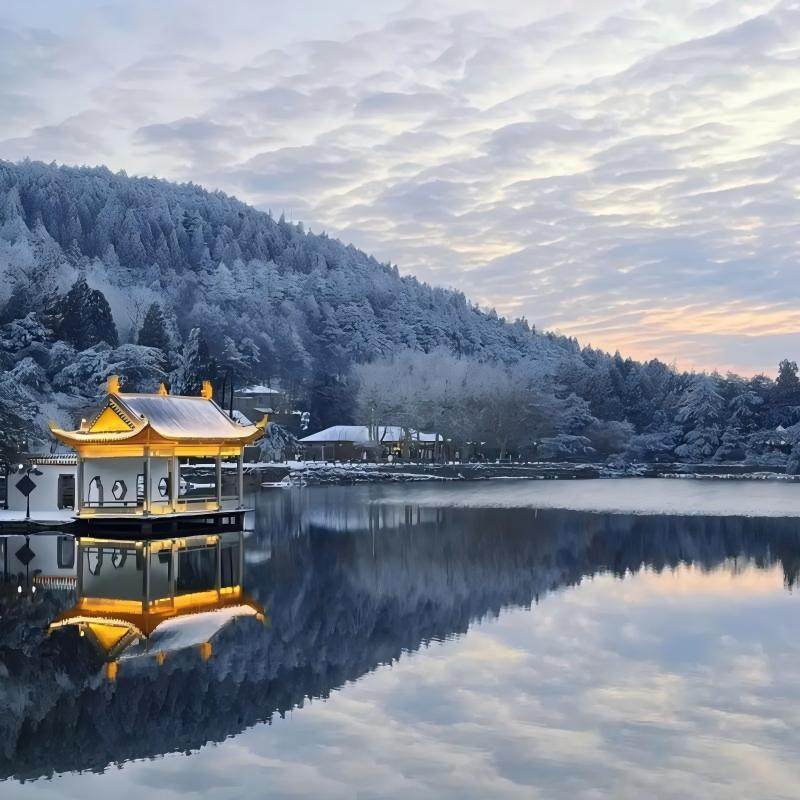 杭州西湖桔子水晶酒店住宿+灵隐飞来峰景区+三潭印月游船登岛成人门票