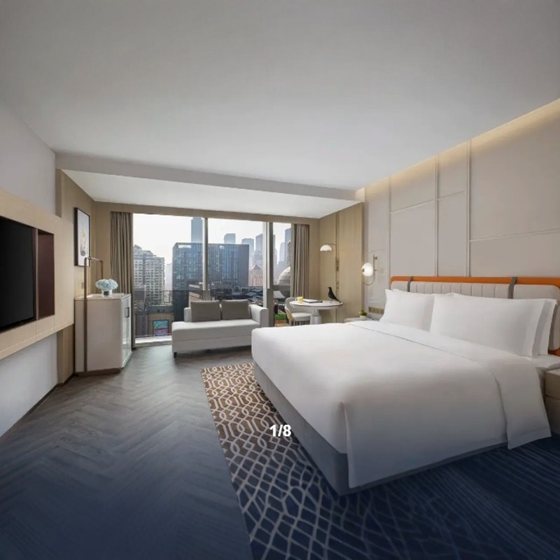 【拍照出片】4天3晚重庆朝天门voco酒店高级房+动物园门票买1送1