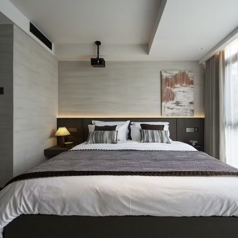 【畅游】厦门溪理咖啡海景Villa(环岛路店)树影-投影大床房2天1晚+灵玲国际马戏城