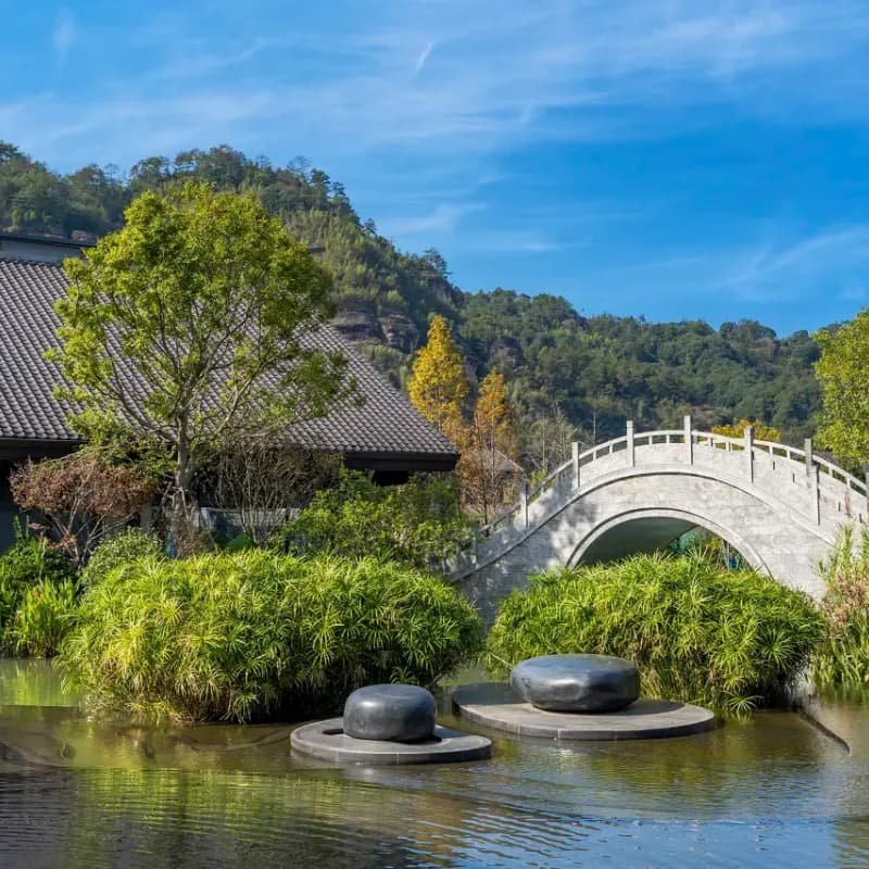 【武夷山武夷·椿泊度假酒店 住1晚含双早】可选别墅房型+景区电子导览