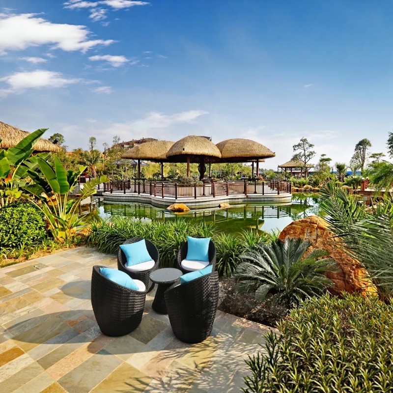 【私汤谧境 宿熹乐谷】2晚清远熹乐谷温泉度假酒店+无限次温泉/星球无动力乐园买1送1