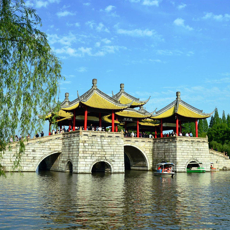 宿5钻酒店 全天接站 南京总统府+中山陵+扬州瘦西湖3日游 - 定制游预订