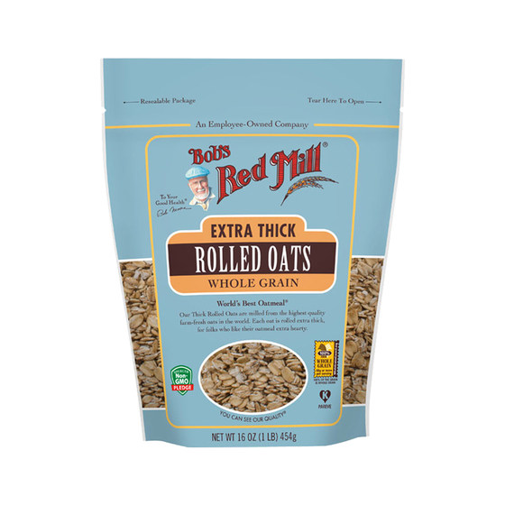 Bob Red Mask and Special Pure Pure Oatmeal 454G Boil Oatmeal Miscellaneous Grain Full Cereal Breakfast
