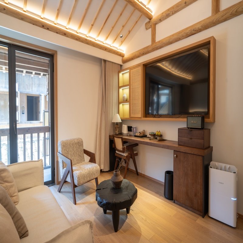 望仙谷仰仙村 琉璃大/双床房+1间1晚+门票2张+双早