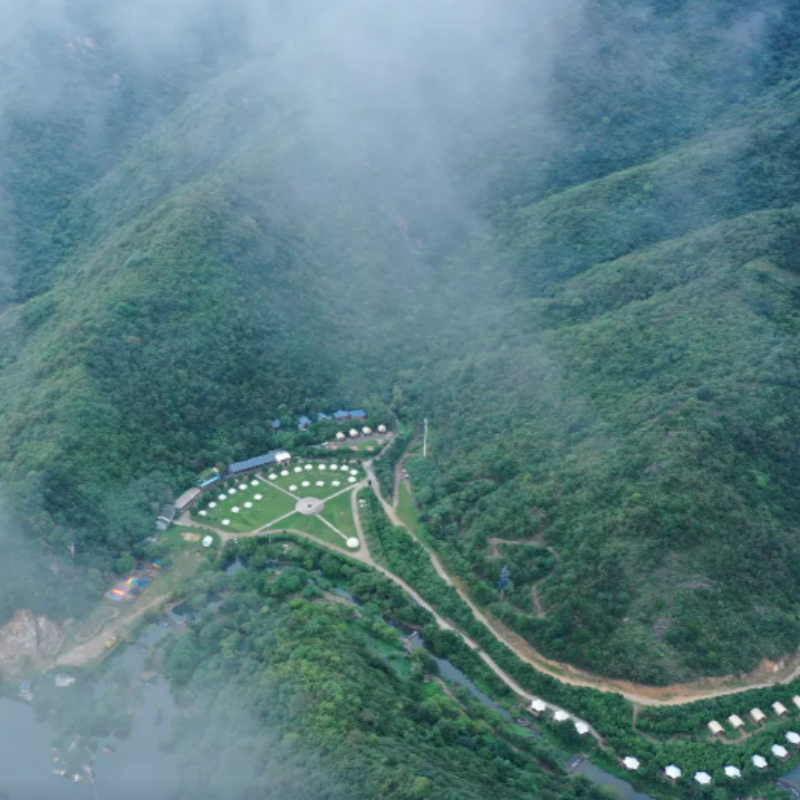 孝感篷客露营地姚家山香溪谷营地2天1晚 姚家山景区/美式风味烧烤/周边游·过夜露营 二