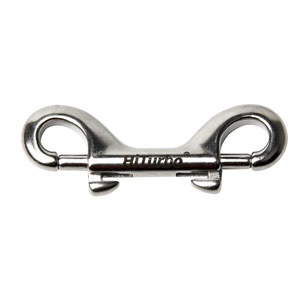 
Hiturbo double-headed hook buckle for outdoor sports and diving, anti-corrosion and wear-resistant 316 stainless steel 2-piece set