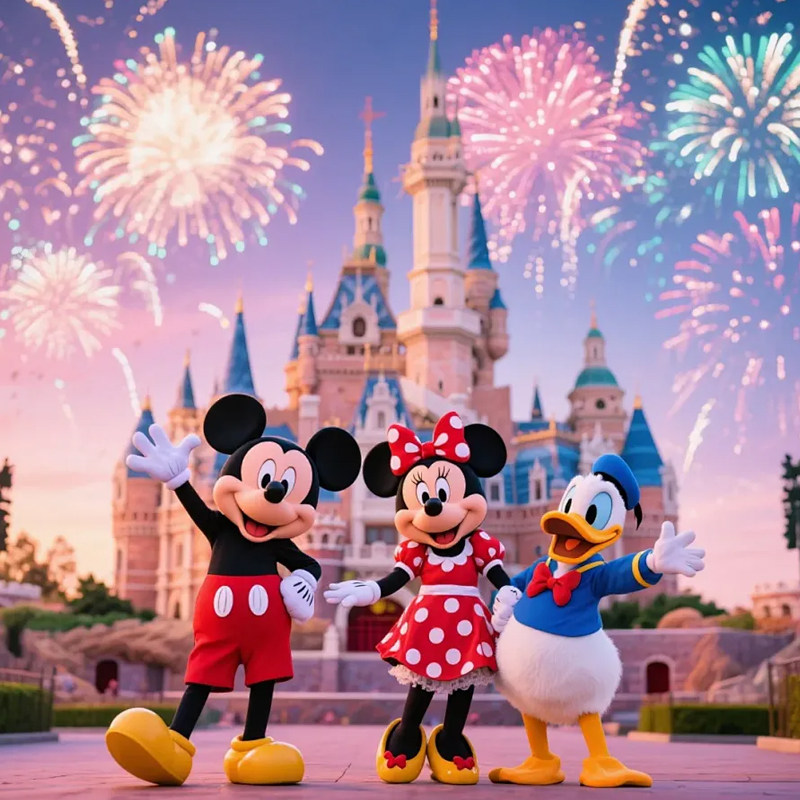 周末超值购-3天2晚开元名庭酒店+迪士尼乐园酒店+迪士尼乐园门票+四地接送