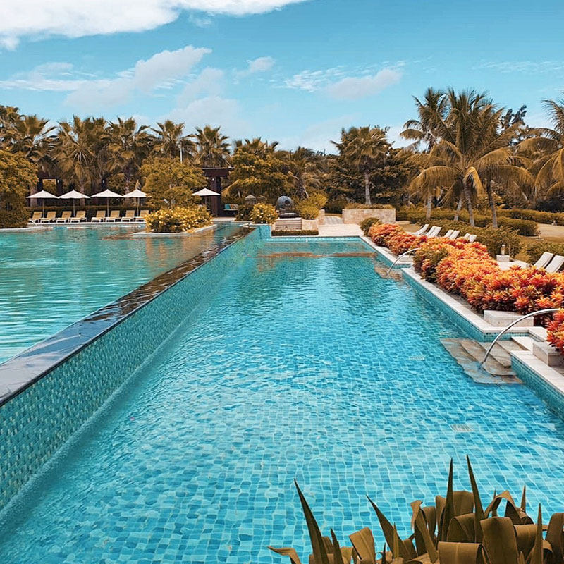 春节可约三亚理文索菲特度假酒店3天2晚海棠湾海景私人沙滩全海景亲子乐园度假超大园林