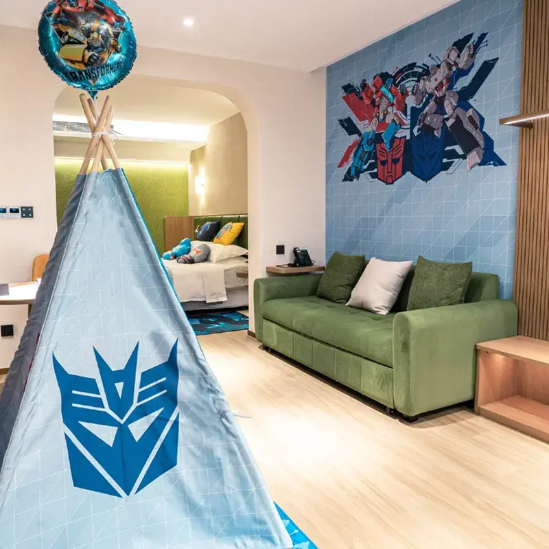 上海太阳岛度假酒店主题房2晚+双人早餐+儿童悦游通+能量食光(或可选2大1小温泉)