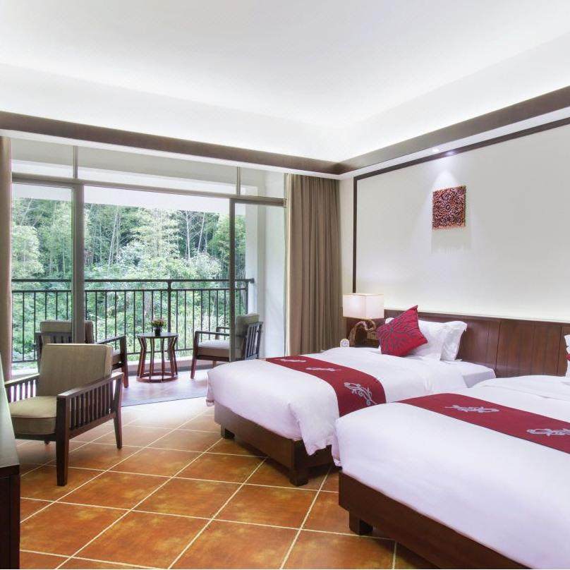 韶关蓝山源岭南东方温泉酒店3天2晚双人早餐/双人晚餐套餐+双人温泉门票